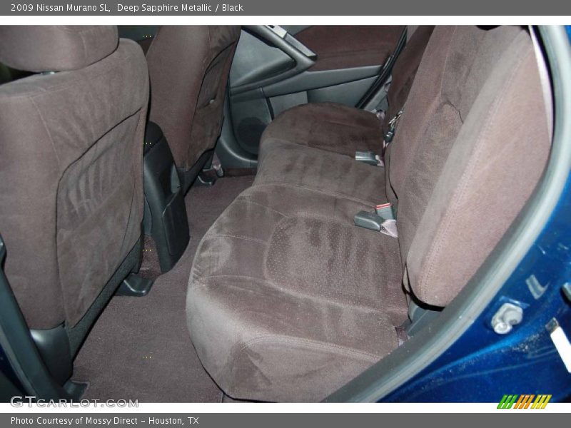 Deep Sapphire Metallic / Black 2009 Nissan Murano SL