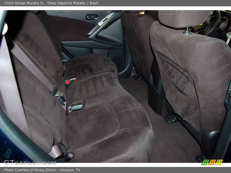 Deep Sapphire Metallic / Black 2009 Nissan Murano SL
