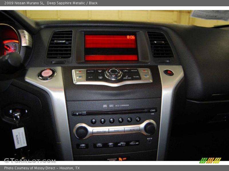Deep Sapphire Metallic / Black 2009 Nissan Murano SL