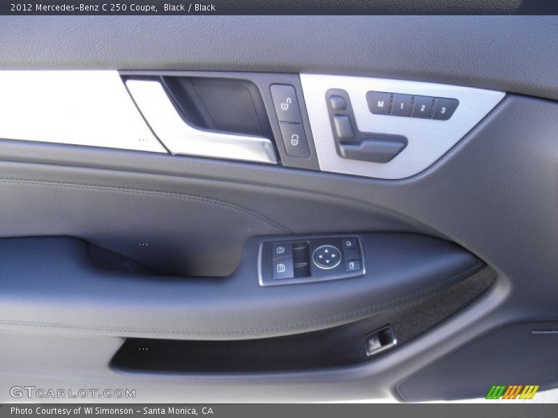 Black / Black 2012 Mercedes-Benz C 250 Coupe