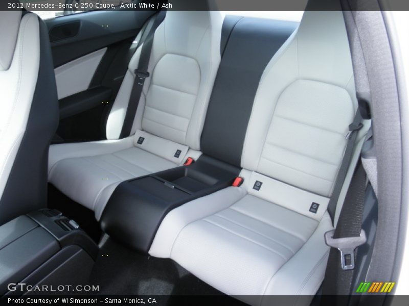  2012 C 250 Coupe Ash Interior
