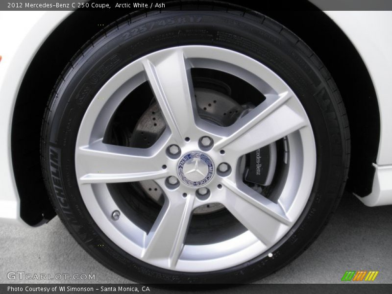  2012 C 250 Coupe Wheel