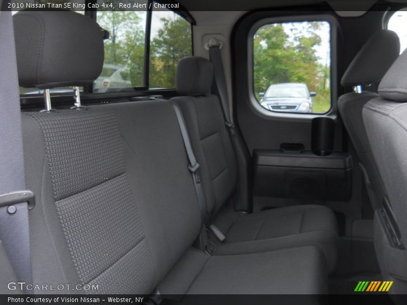 Red Alert / Charcoal 2010 Nissan Titan SE King Cab 4x4