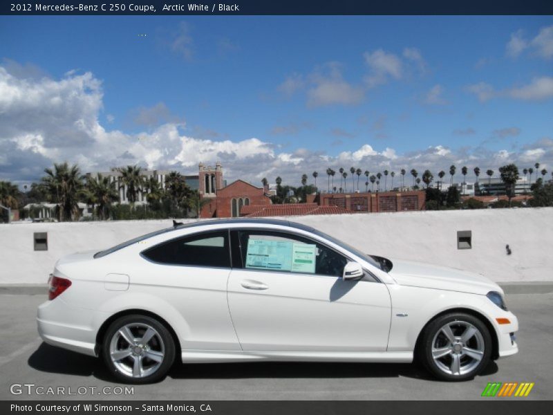  2012 C 250 Coupe Arctic White