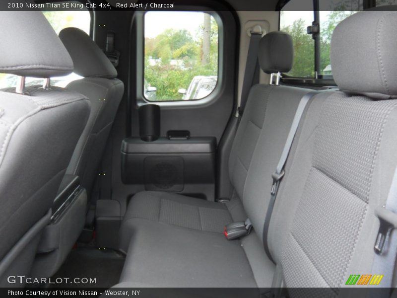Red Alert / Charcoal 2010 Nissan Titan SE King Cab 4x4