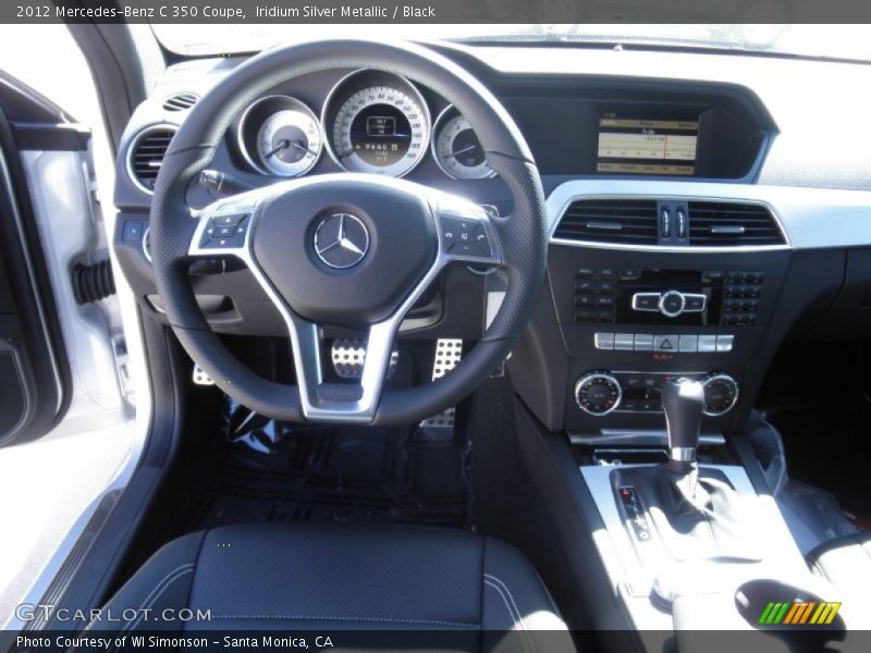 Dashboard of 2012 C 350 Coupe
