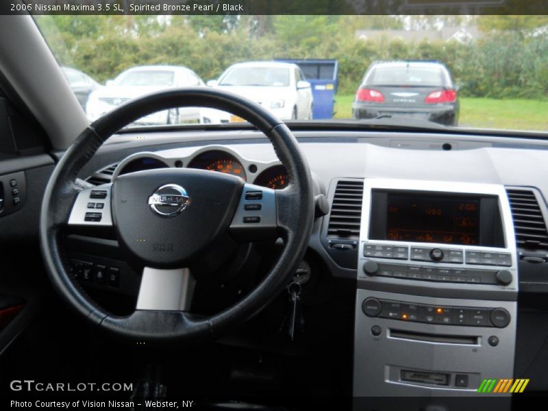 Spirited Bronze Pearl / Black 2006 Nissan Maxima 3.5 SL