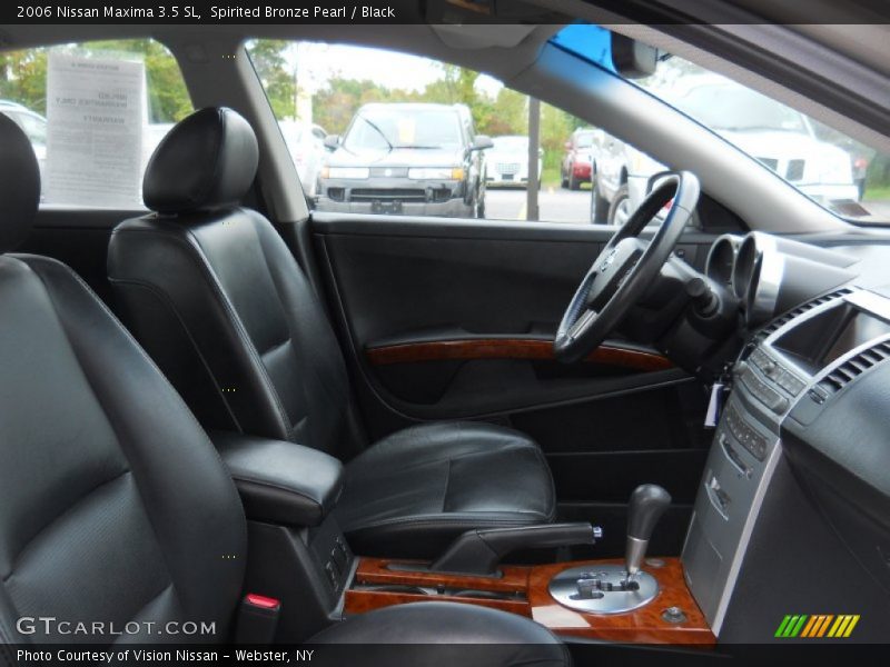 Spirited Bronze Pearl / Black 2006 Nissan Maxima 3.5 SL