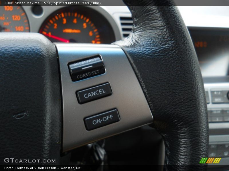 Spirited Bronze Pearl / Black 2006 Nissan Maxima 3.5 SL