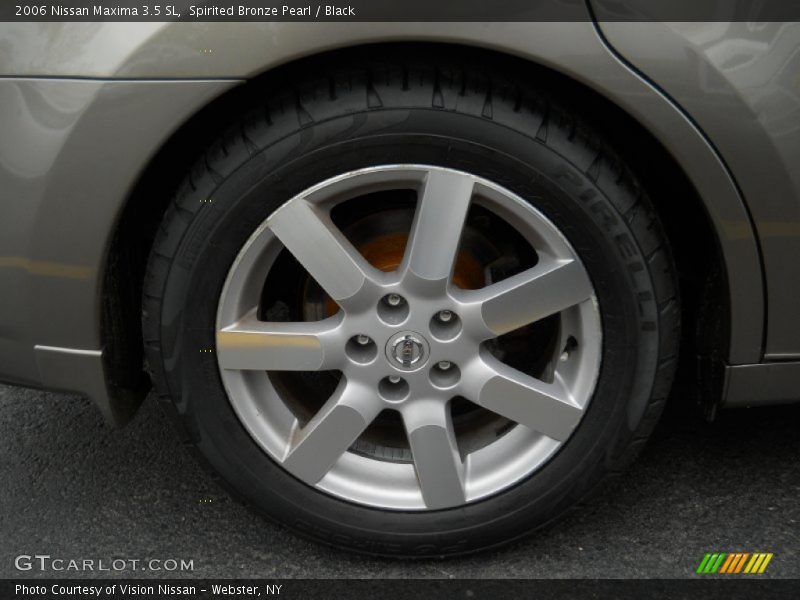 Spirited Bronze Pearl / Black 2006 Nissan Maxima 3.5 SL