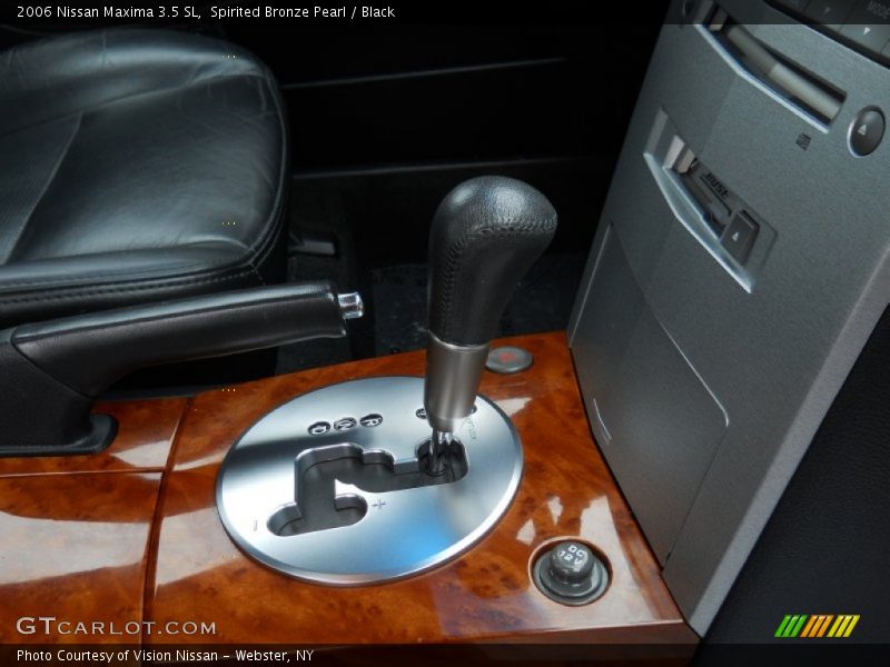 Spirited Bronze Pearl / Black 2006 Nissan Maxima 3.5 SL