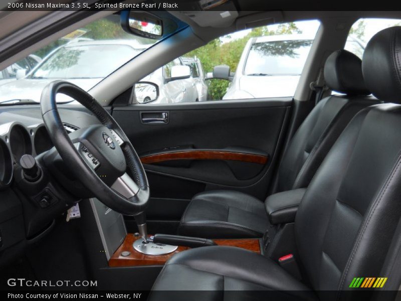 Spirited Bronze Pearl / Black 2006 Nissan Maxima 3.5 SL