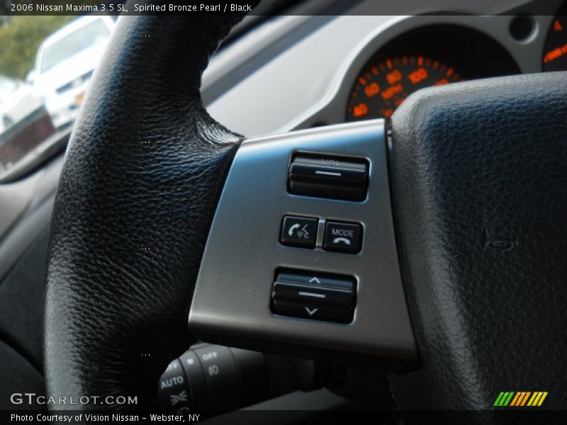 Spirited Bronze Pearl / Black 2006 Nissan Maxima 3.5 SL