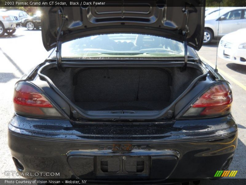 Black / Dark Pewter 2003 Pontiac Grand Am GT Sedan