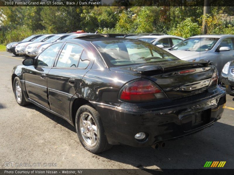 Black / Dark Pewter 2003 Pontiac Grand Am GT Sedan