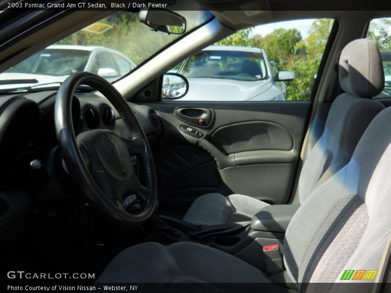 Black / Dark Pewter 2003 Pontiac Grand Am GT Sedan