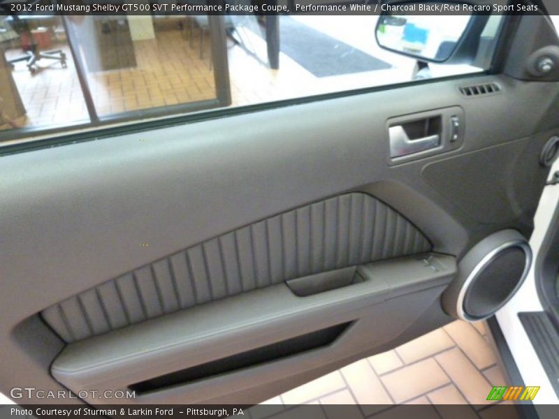 Door Panel of 2012 Mustang Shelby GT500 SVT Performance Package Coupe