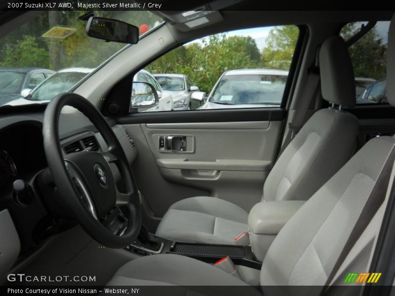Majestic Silver Metallic / Grey 2007 Suzuki XL7 AWD
