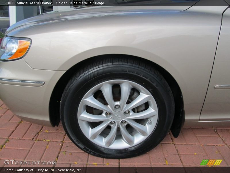 Golden Beige Metallic / Beige 2007 Hyundai Azera Limited