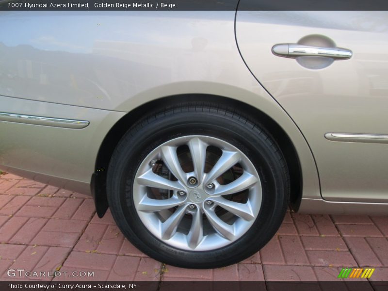 Golden Beige Metallic / Beige 2007 Hyundai Azera Limited