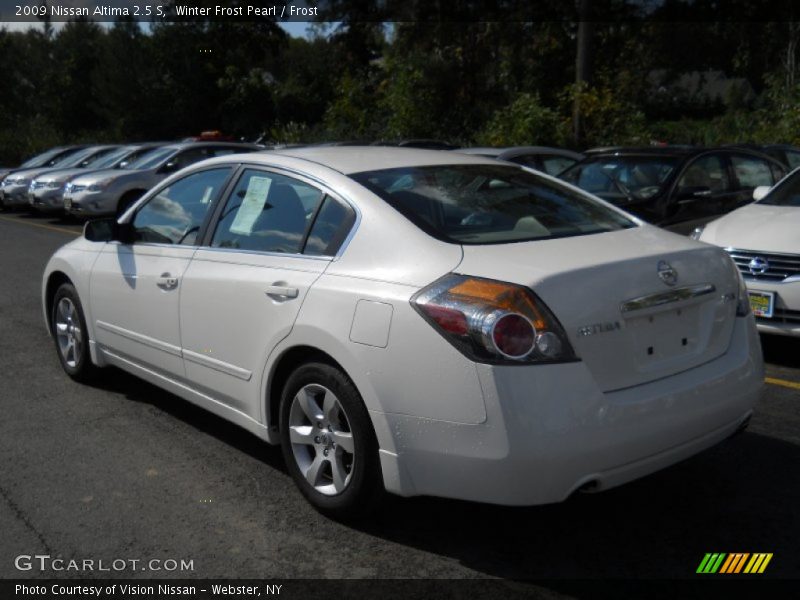 Winter Frost Pearl / Frost 2009 Nissan Altima 2.5 S