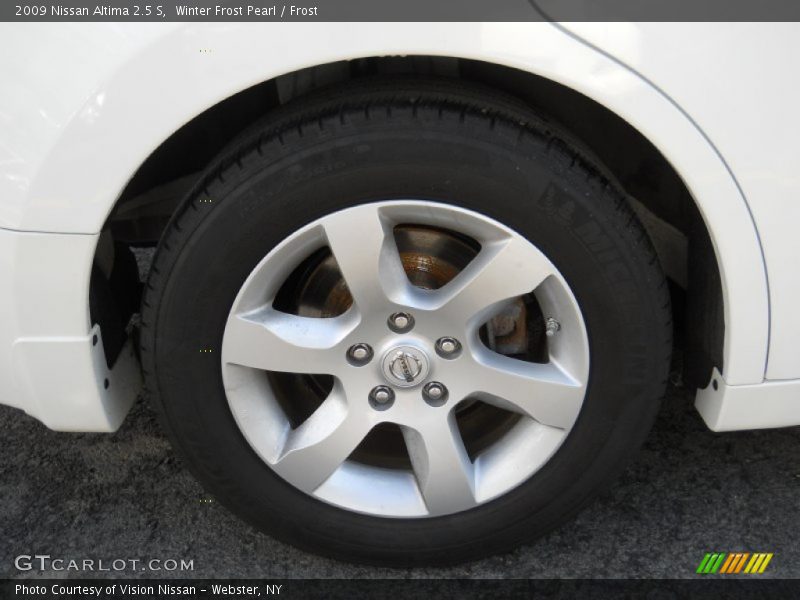 Winter Frost Pearl / Frost 2009 Nissan Altima 2.5 S