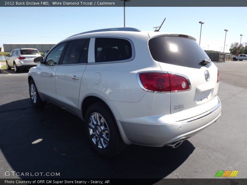 White Diamond Tricoat / Cashmere 2012 Buick Enclave FWD