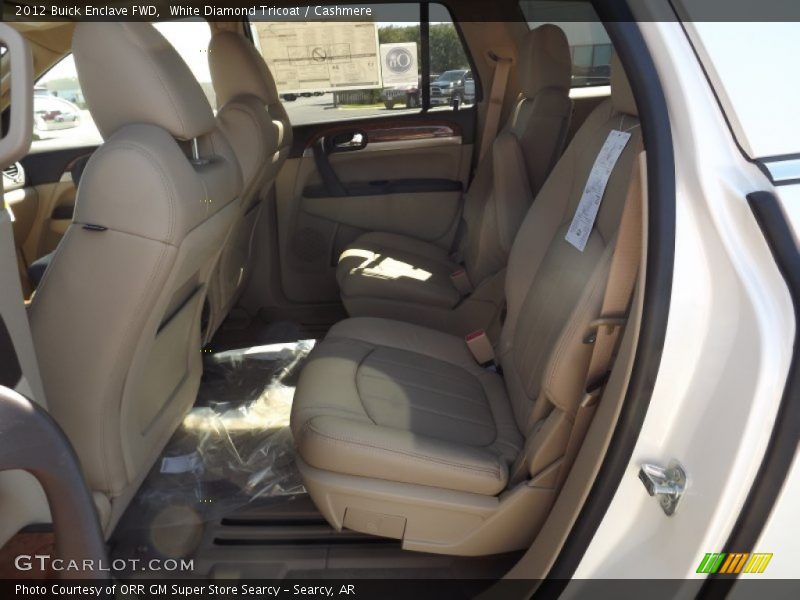 White Diamond Tricoat / Cashmere 2012 Buick Enclave FWD