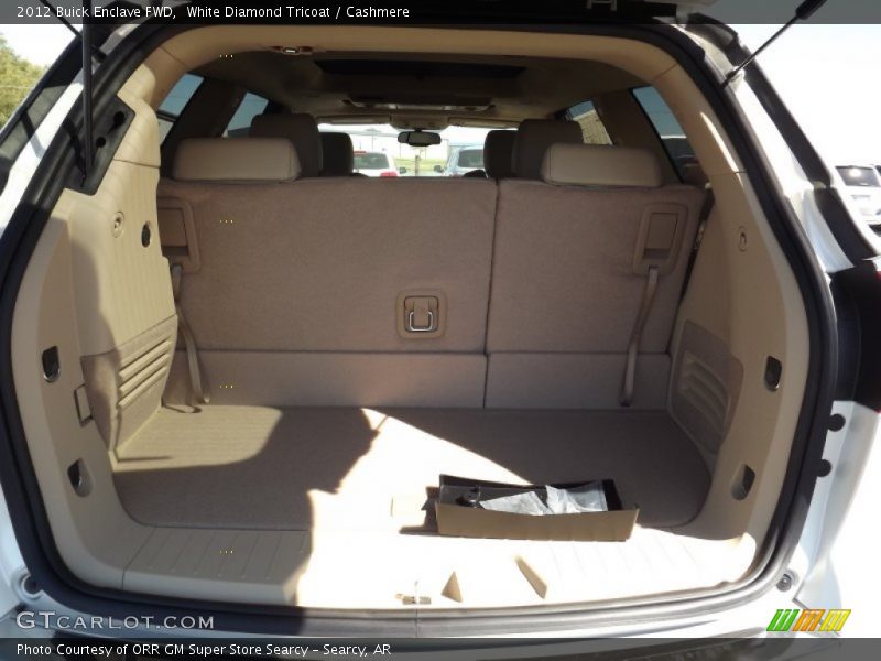 White Diamond Tricoat / Cashmere 2012 Buick Enclave FWD
