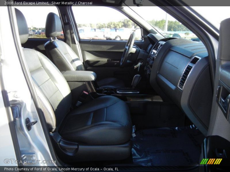 Silver Metallic / Charcoal 2008 Ford Escape Limited