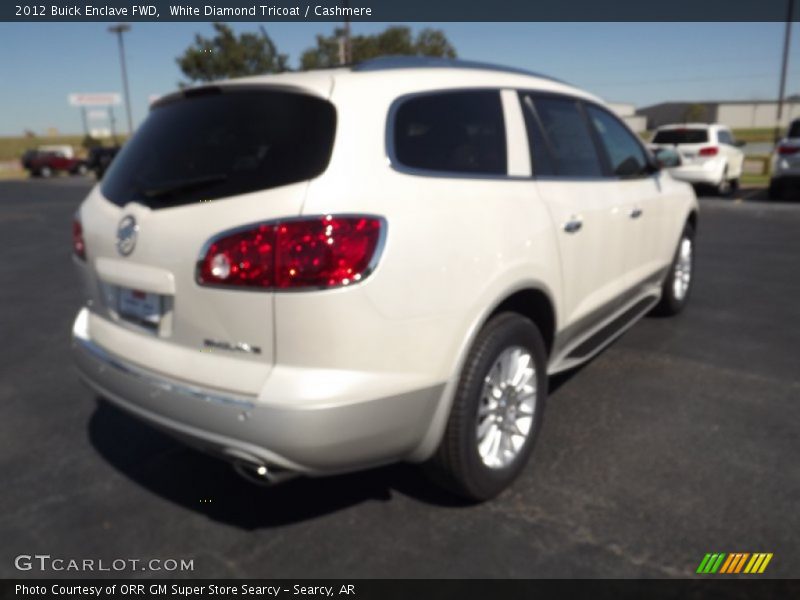 White Diamond Tricoat / Cashmere 2012 Buick Enclave FWD