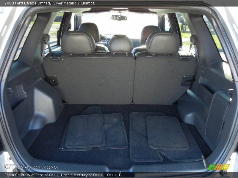 Silver Metallic / Charcoal 2008 Ford Escape Limited