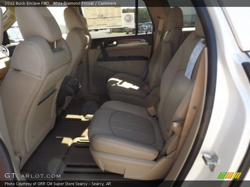 White Diamond Tricoat / Cashmere 2012 Buick Enclave FWD