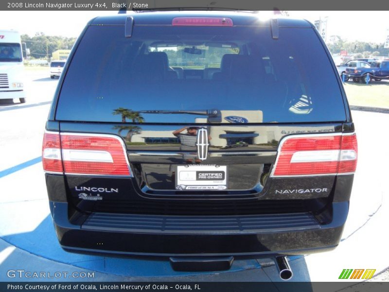 Black / Stone 2008 Lincoln Navigator Luxury 4x4