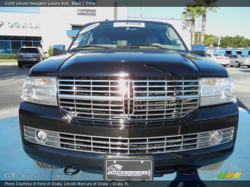 Black / Stone 2008 Lincoln Navigator Luxury 4x4