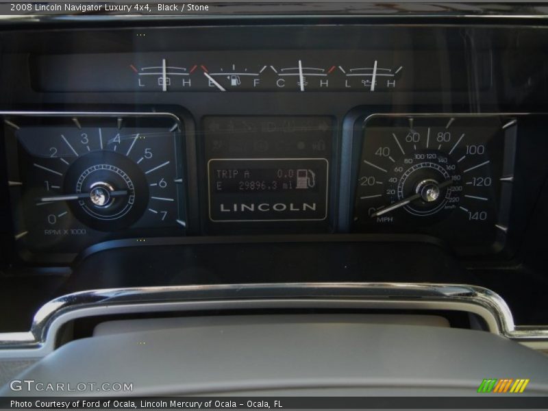 Black / Stone 2008 Lincoln Navigator Luxury 4x4