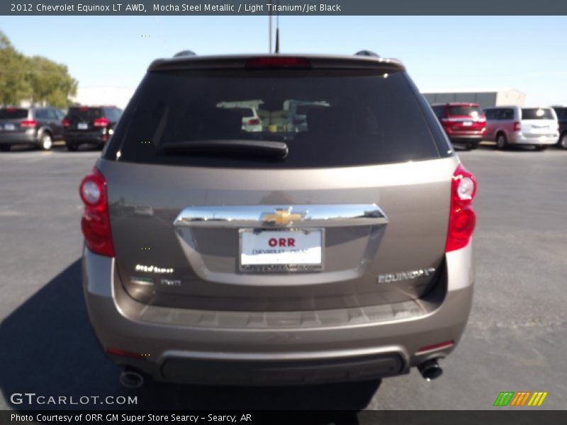 Mocha Steel Metallic / Light Titanium/Jet Black 2012 Chevrolet Equinox LT AWD