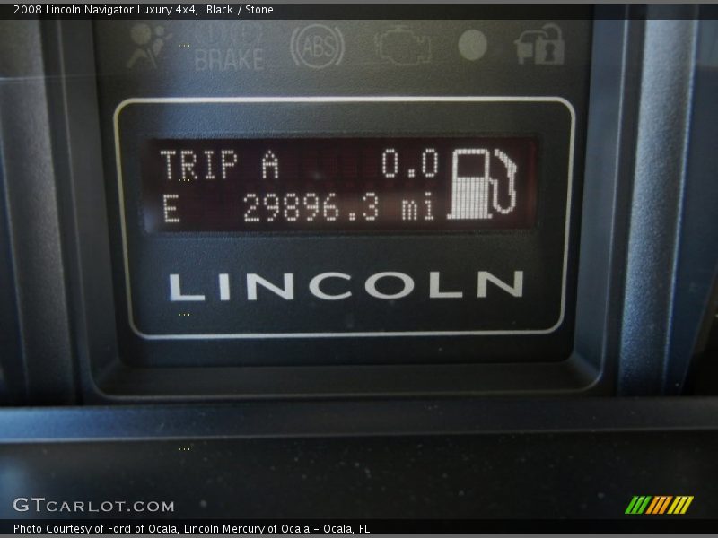 Black / Stone 2008 Lincoln Navigator Luxury 4x4