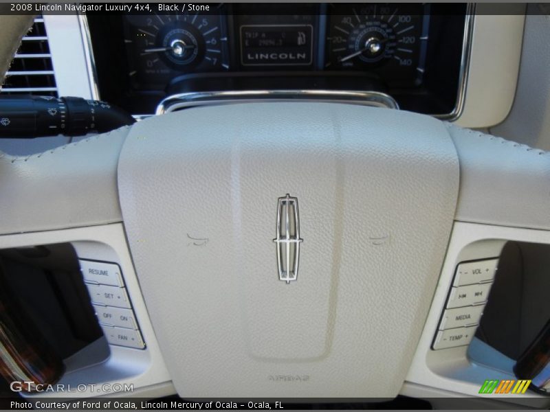 Black / Stone 2008 Lincoln Navigator Luxury 4x4