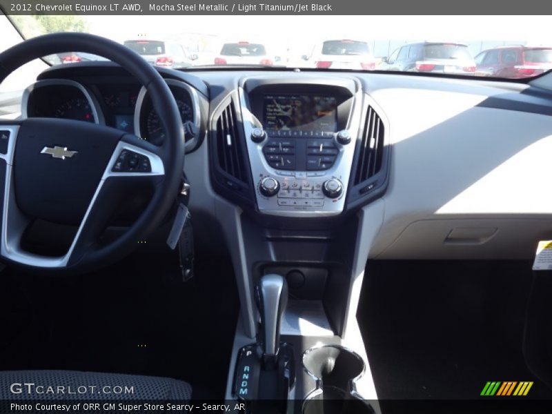 Mocha Steel Metallic / Light Titanium/Jet Black 2012 Chevrolet Equinox LT AWD