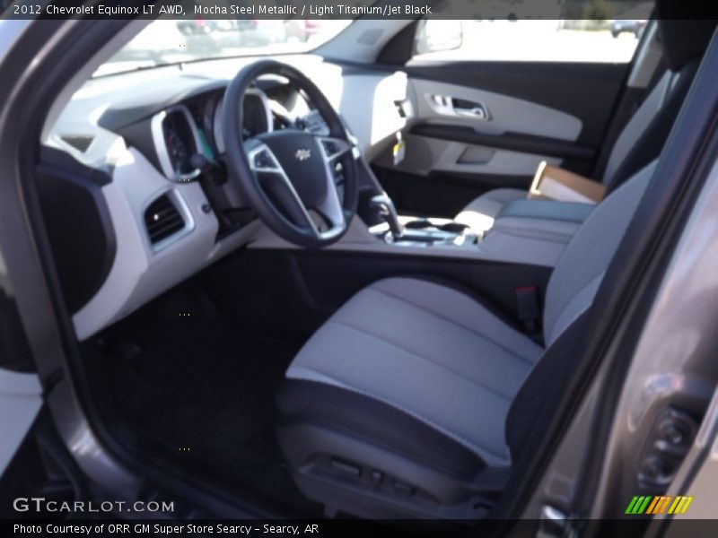 Mocha Steel Metallic / Light Titanium/Jet Black 2012 Chevrolet Equinox LT AWD
