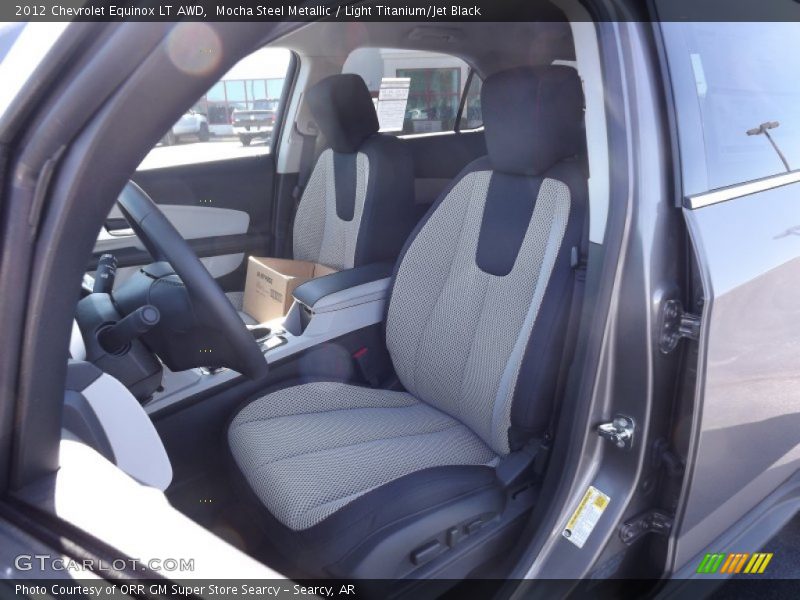 Mocha Steel Metallic / Light Titanium/Jet Black 2012 Chevrolet Equinox LT AWD