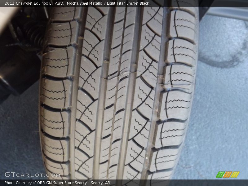 Mocha Steel Metallic / Light Titanium/Jet Black 2012 Chevrolet Equinox LT AWD