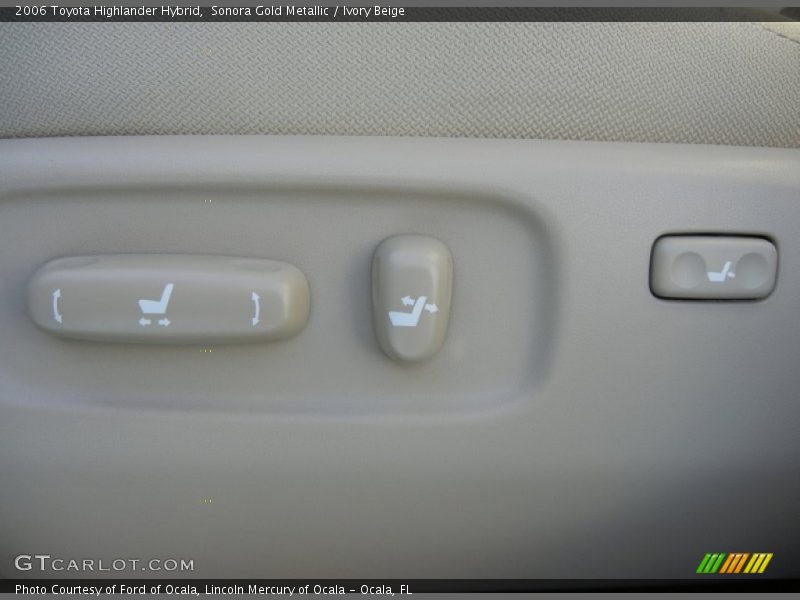 Sonora Gold Metallic / Ivory Beige 2006 Toyota Highlander Hybrid