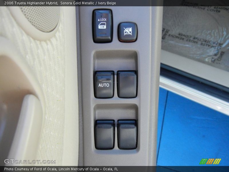 Sonora Gold Metallic / Ivory Beige 2006 Toyota Highlander Hybrid