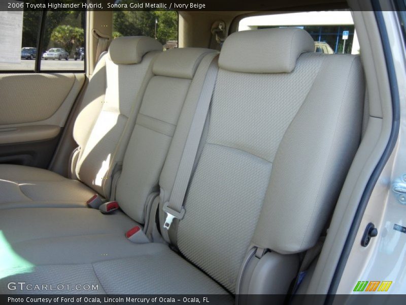 Sonora Gold Metallic / Ivory Beige 2006 Toyota Highlander Hybrid