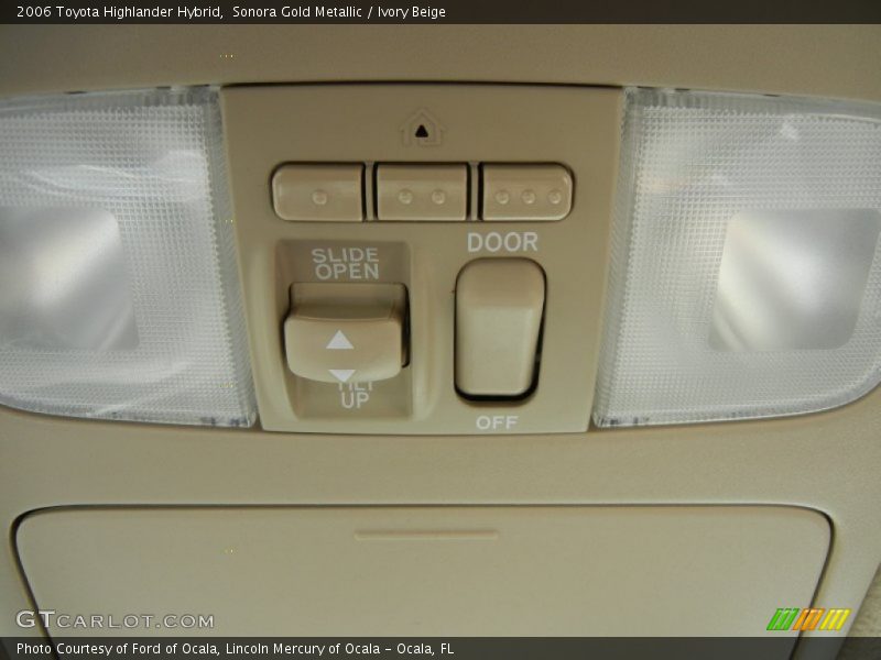 Sonora Gold Metallic / Ivory Beige 2006 Toyota Highlander Hybrid