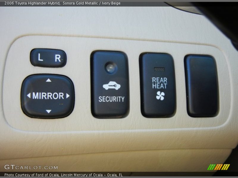 Sonora Gold Metallic / Ivory Beige 2006 Toyota Highlander Hybrid
