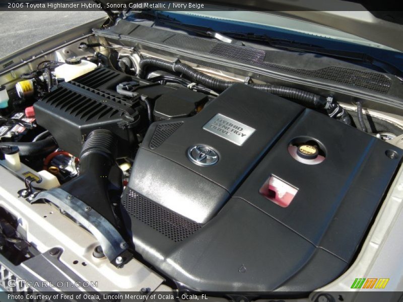Sonora Gold Metallic / Ivory Beige 2006 Toyota Highlander Hybrid