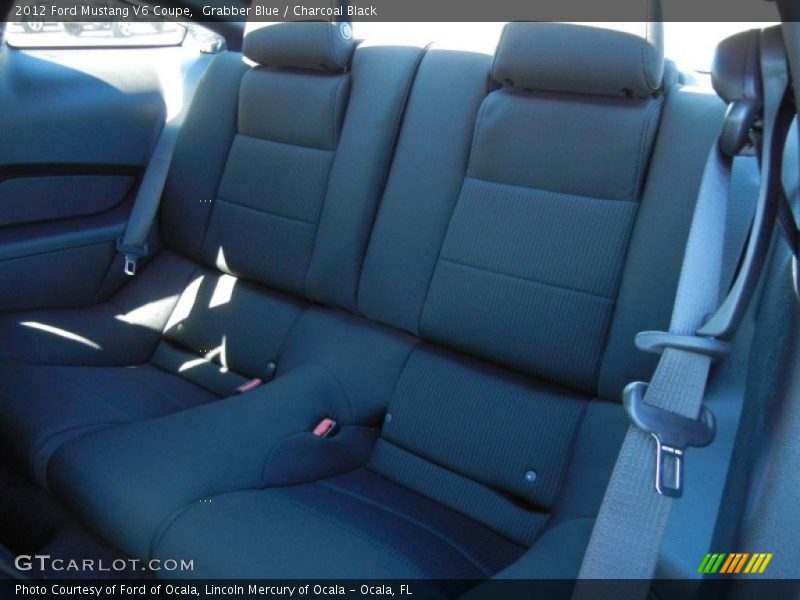 Grabber Blue / Charcoal Black 2012 Ford Mustang V6 Coupe